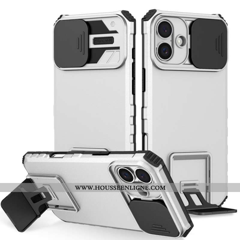 Coque iPhone 16 Protecteur Camera et Support