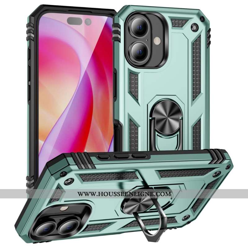 Coque iPhone 16 Support Rotatif Intégré