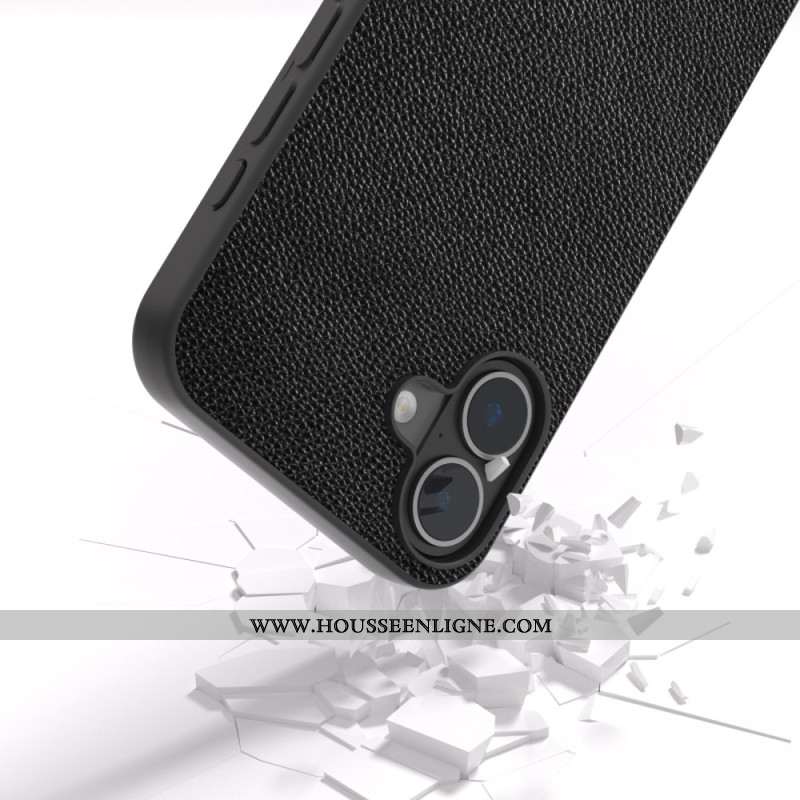 Coque iPhone 16 Texture Litchi ABEEL