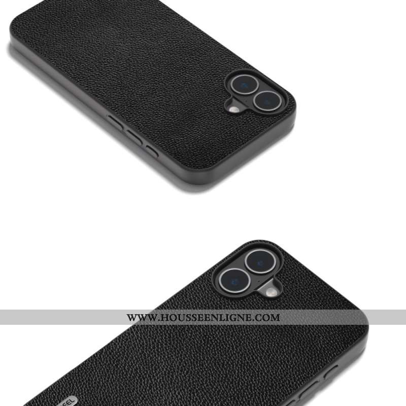 Coque iPhone 16 Texture Litchi ABEEL