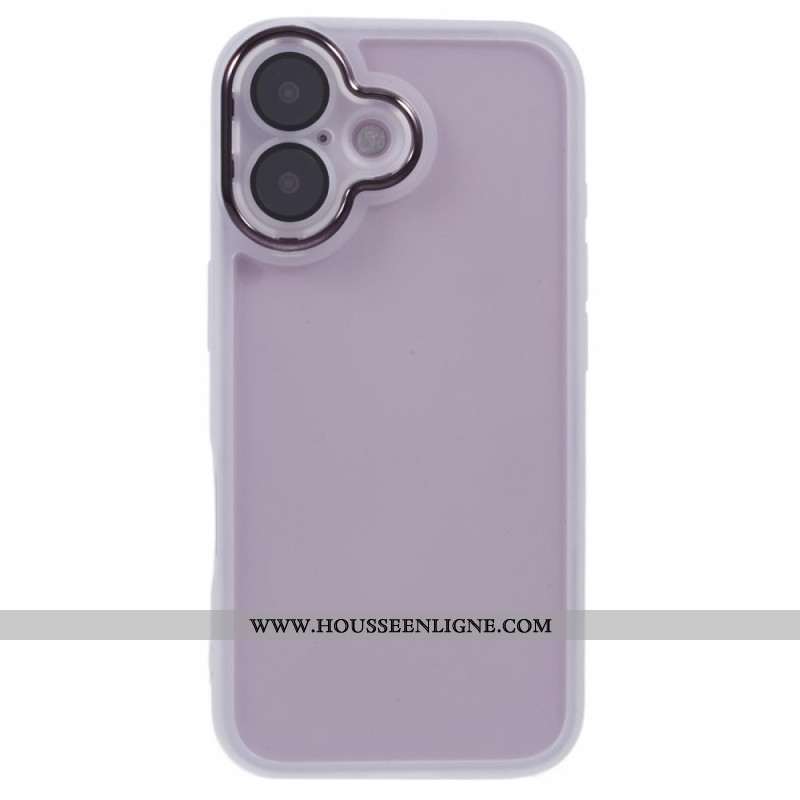 Coque iPhone 16 Transparente Colorée