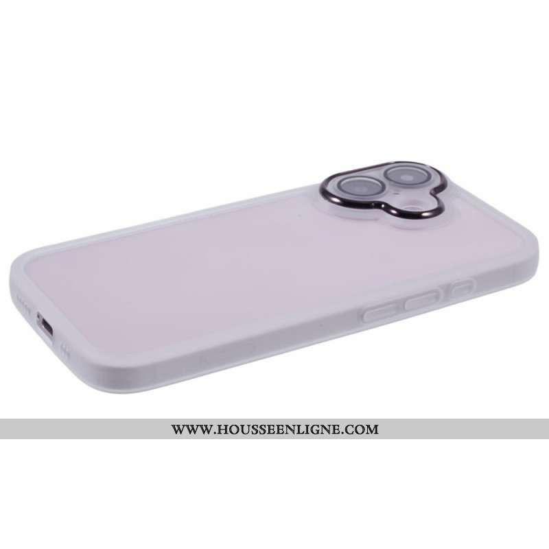 Coque iPhone 16 Transparente Colorée