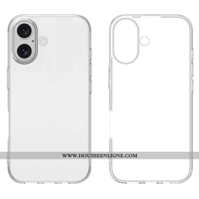 Coque iPhone 16, Transparente