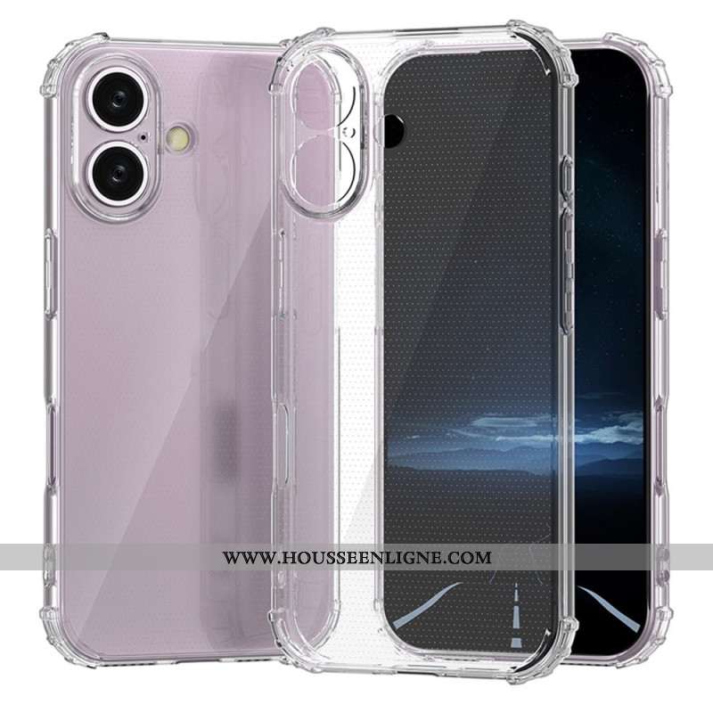 Coque iPhone 16 Transparente Renforcée