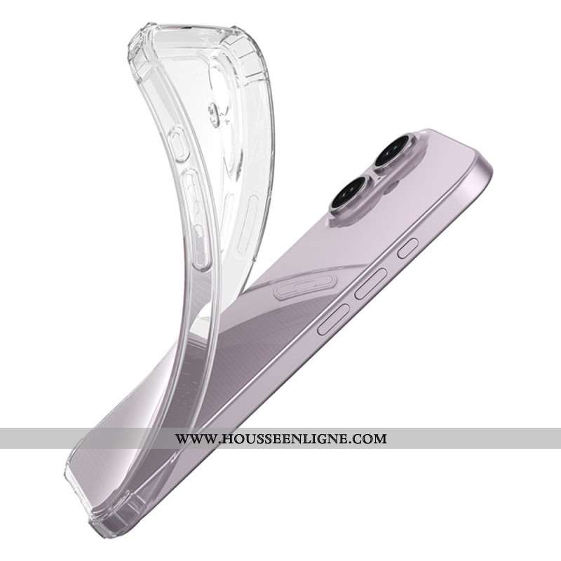 Coque iPhone 16 Transparente Renforcée