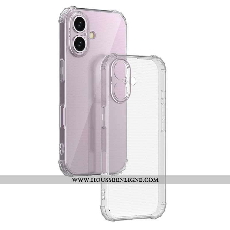 Coque iPhone 16 Transparente Renforcée