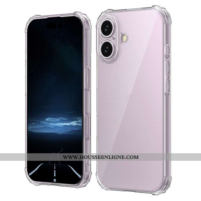 Coque iPhone 16 Transparente Renforcée