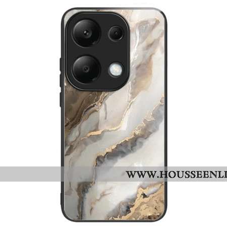 Coque pour Xiaomi Redmi Note 13 Pro 4G / Poco M6 Pro 4G Verre Trempé Marbre Alchimique