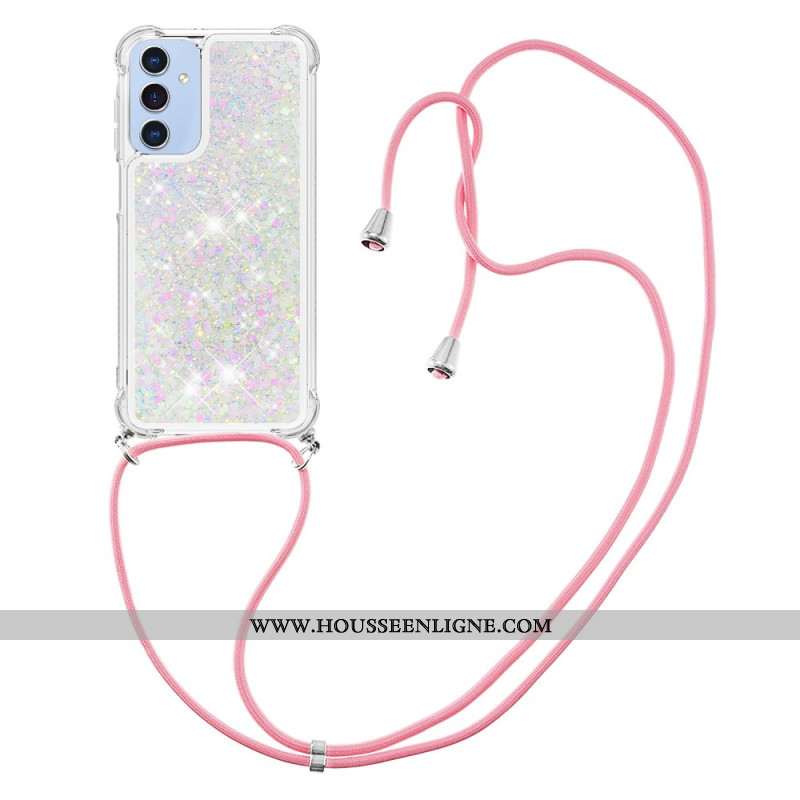 Coque à Cordon Samsung Galaxy A15 5G Paillettes