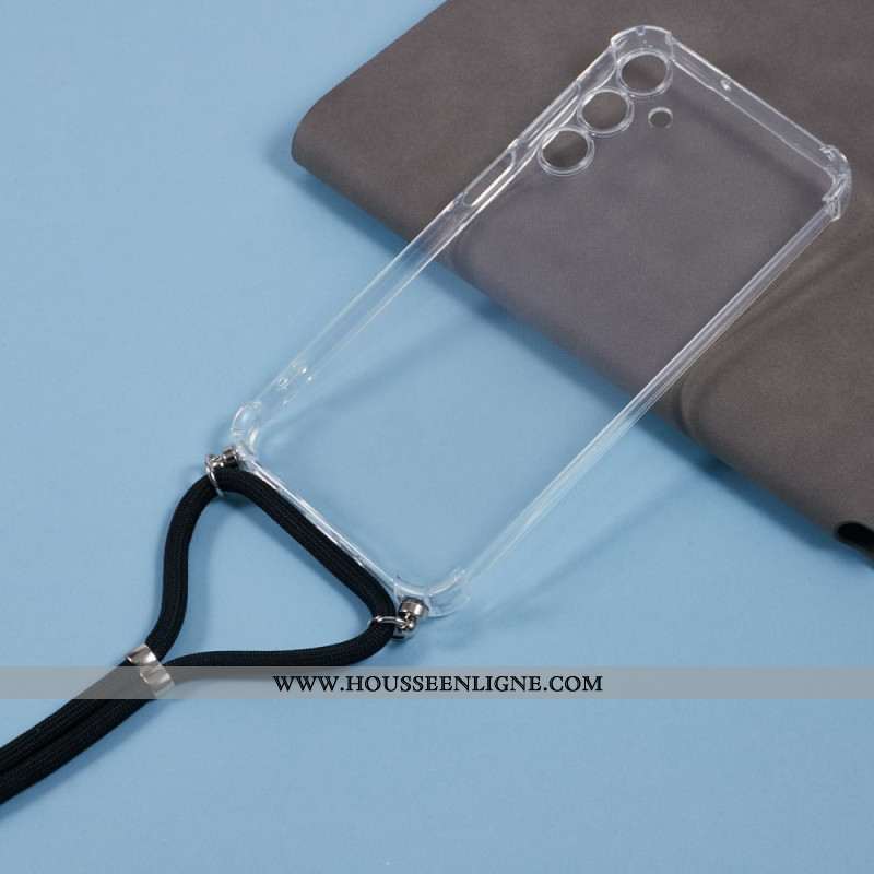 Coque à Cordon Samsung Galaxy A16 4G / 5G Transparente