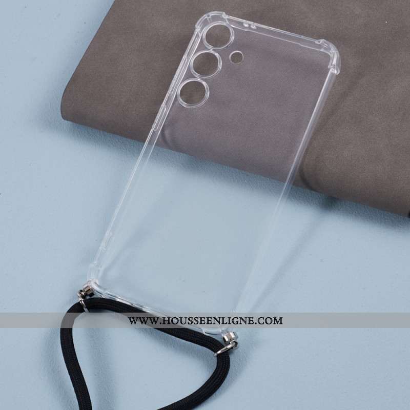 Coque à Cordon Samsung Galaxy S24 Plus 5G Transparente