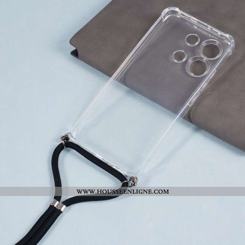 Coque à Cordon Xiaomi Redmi Note 13 4G Transparente