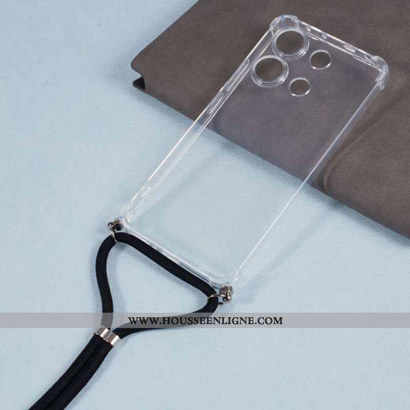 Coque à Cordon Xiaomi Redmi Note 13 4G Transparente