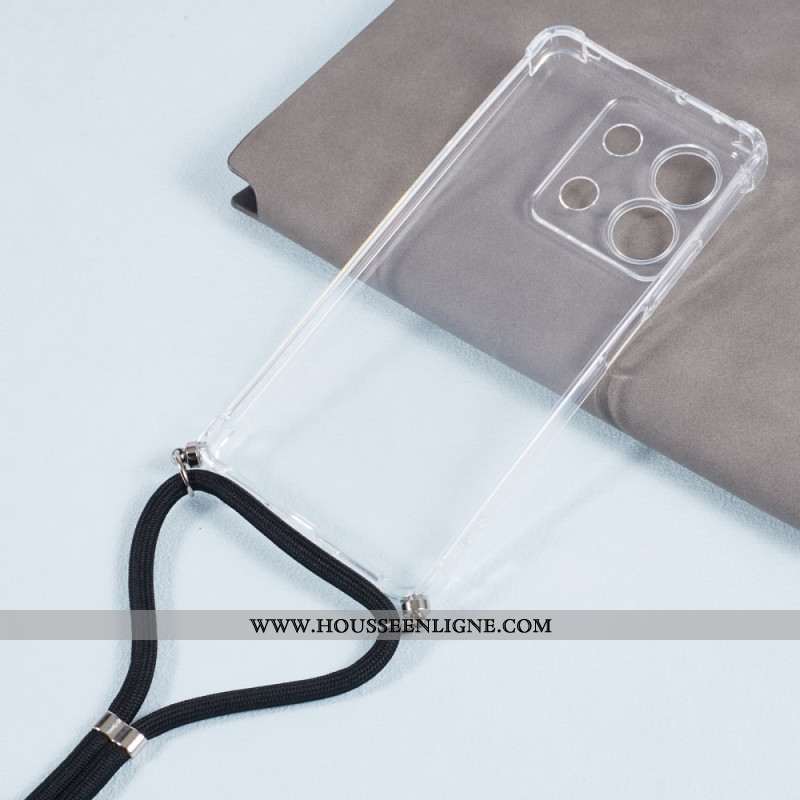 Coque à Cordon Xiaomi Redmi Note 13 5G Transparente