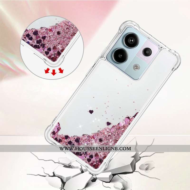 Coque à Cordon Xiaomi Redmi Note 13 Pro 5G / Poco X6 5G Paillettes