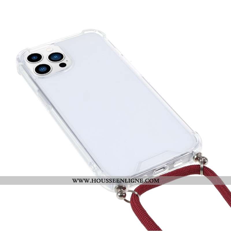 Coque à Cordon iPhone 16 Pro Ajustable