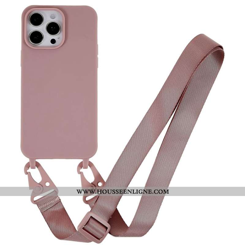 Coque à Cordon iPhone 16 Pro Max Réglable