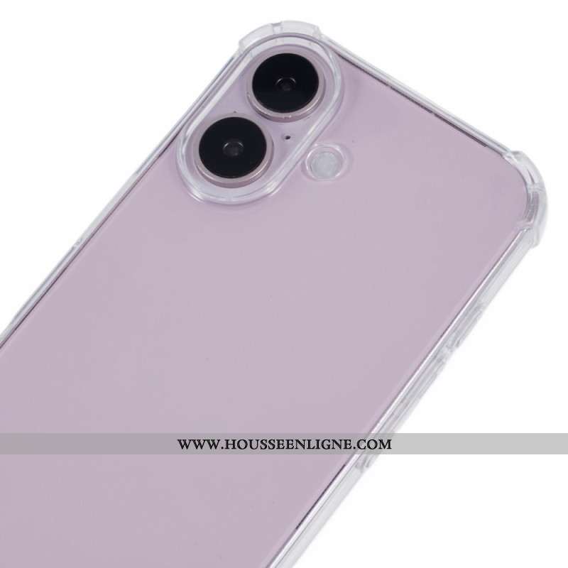 Coque à Cordon iPhone 16 Transparente