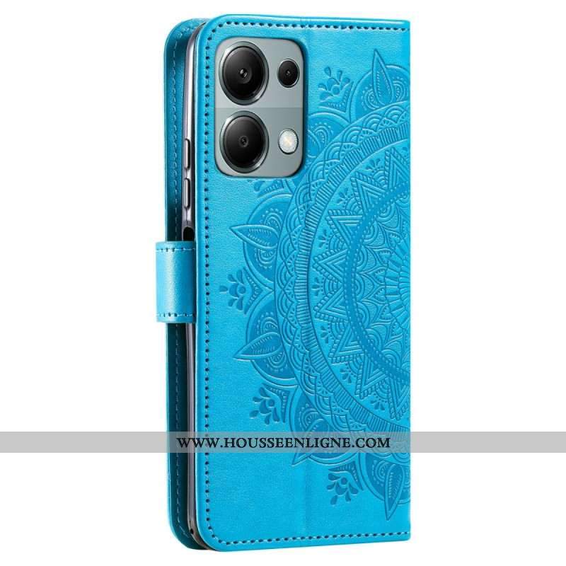 Etui Portefeuille Pour Xiaomi Redmi Note 13 Pro 4G / Poco M6 Pro 4G Avec Motif Mandala