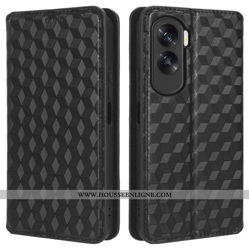 Flip Cover Honor 90 Lite Design 3D