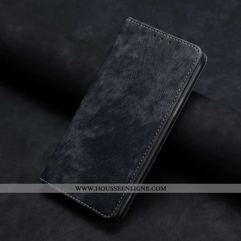 Flip Cover Huawei Pura 70 Simili Cuir Style Daim Blocage RFID