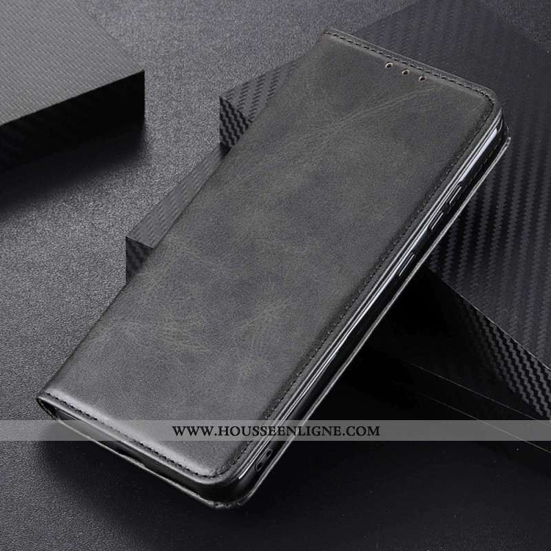 Flip Cover OnePlus 12 5G Cuir Fendu