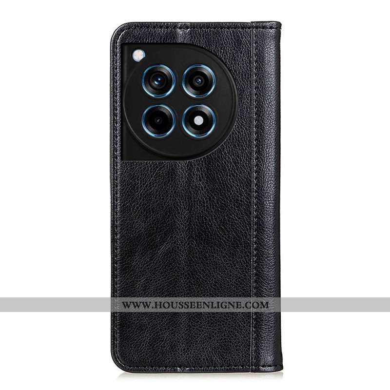 Flip Cover OnePlus 12R Texture Litchi