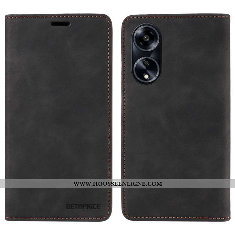 Flip Cover Oppo A98 5G Blocage RFID BETOPNICE