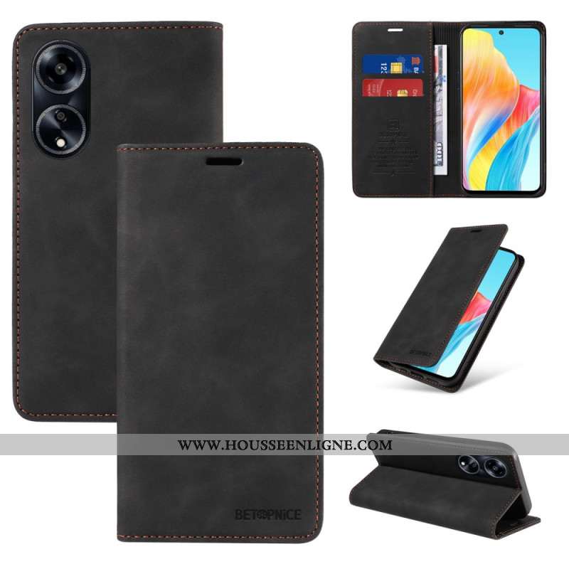 Flip Cover Oppo A98 5G Blocage RFID BETOPNICE