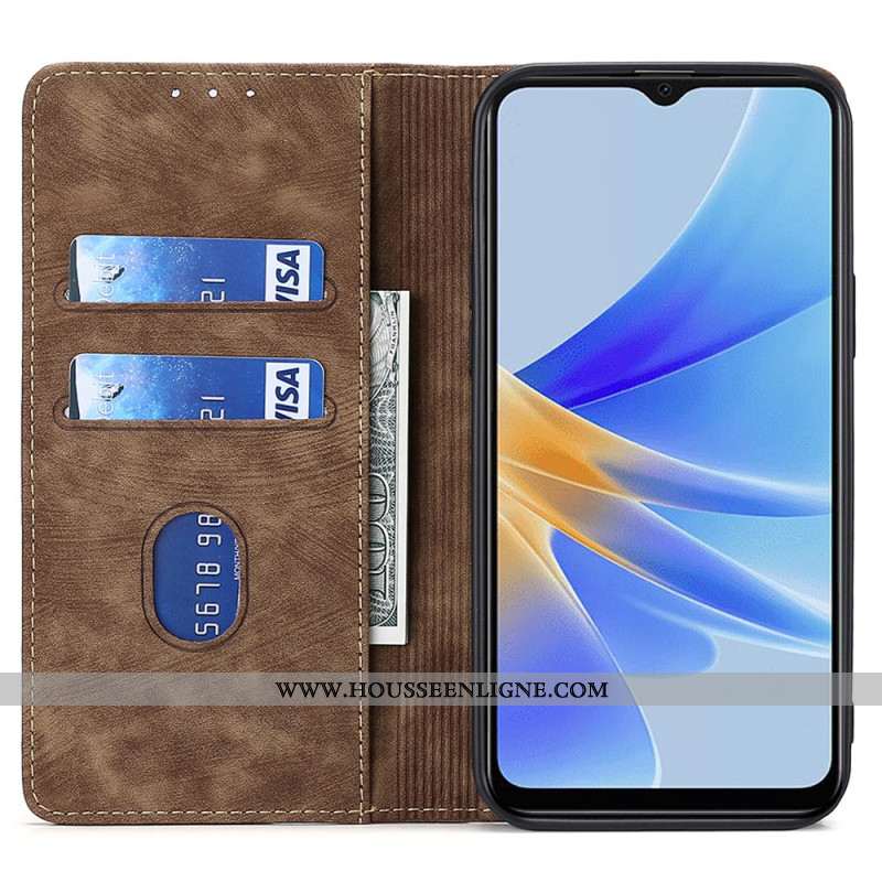 Flip Cover Oppo A98 5G Portefeuille Bloquant RFID