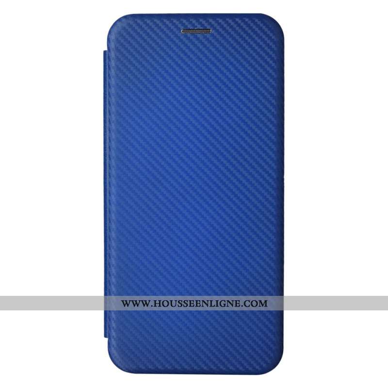 Flip Cover Oppo Reno 11 5G Fibre Carbone