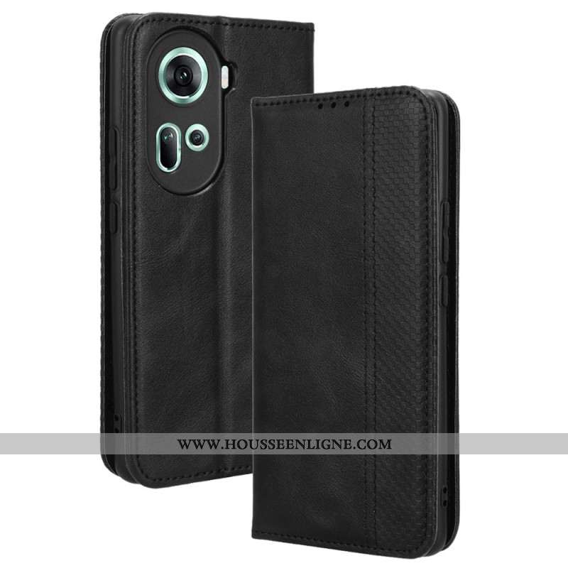 Flip Cover Oppo Reno 11 5G Rétro