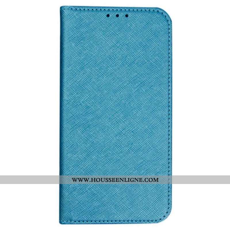 Flip Cover Oppo Reno 11 5G Texture Croisée