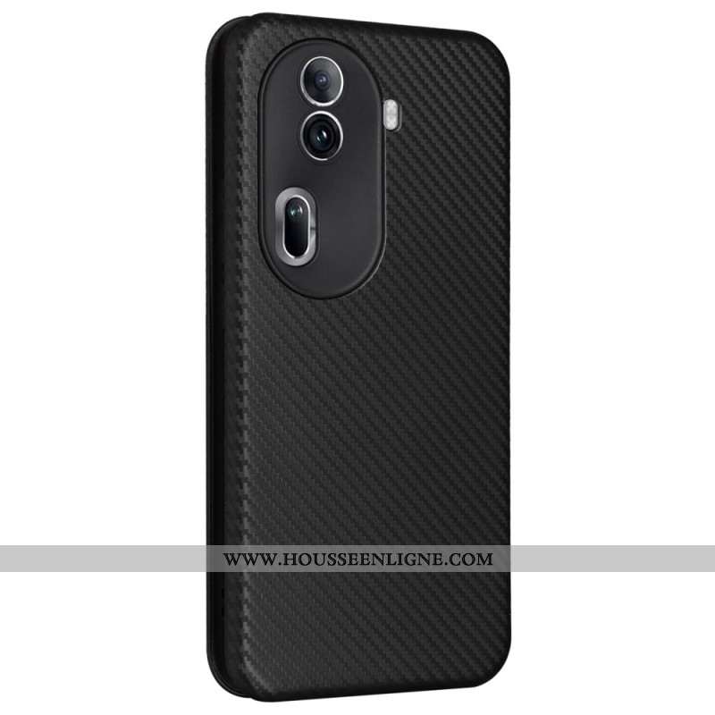 Flip Cover Oppo Reno 11 Pro 5G Fibre Carboone