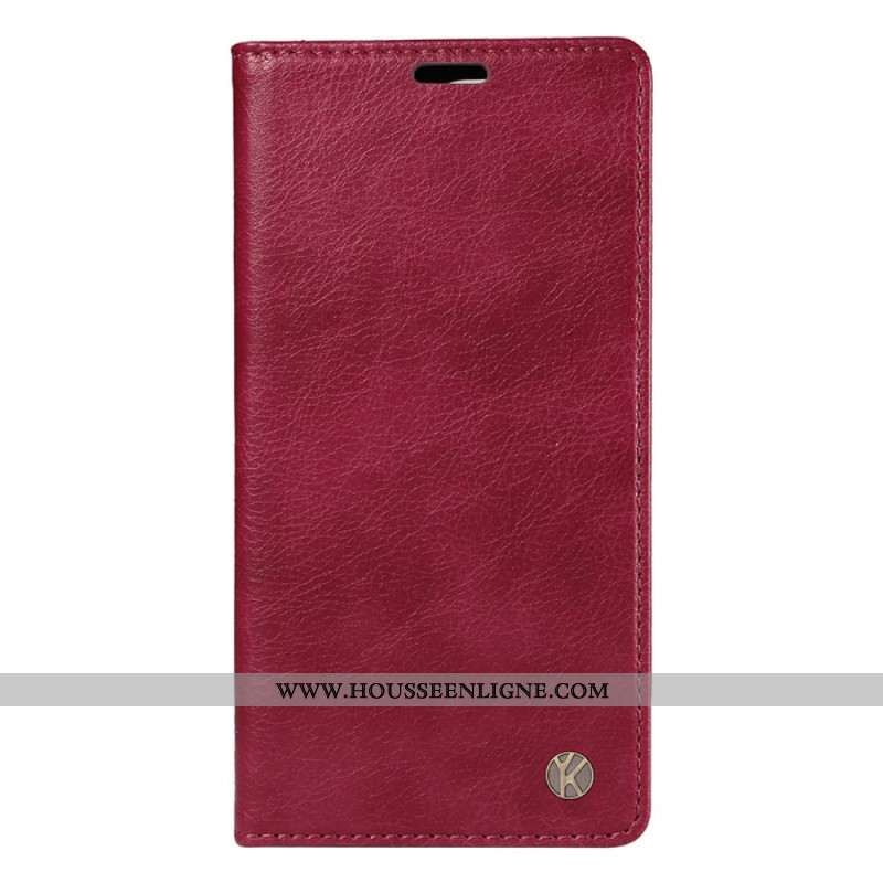 Flip Cover Oppo Reno 11 Pro 5G Vintage YIKATU