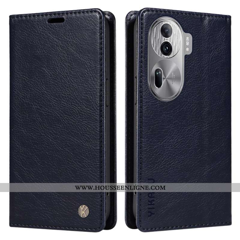 Flip Cover Oppo Reno 11 Pro 5G Vintage YIKATU