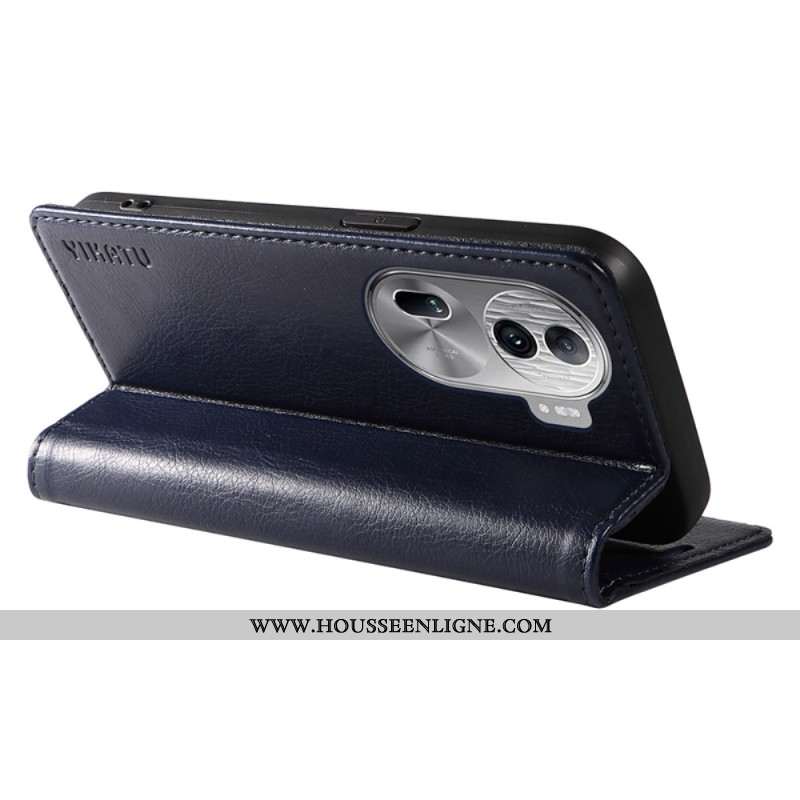 Flip Cover Oppo Reno 11 Pro 5G Vintage YIKATU