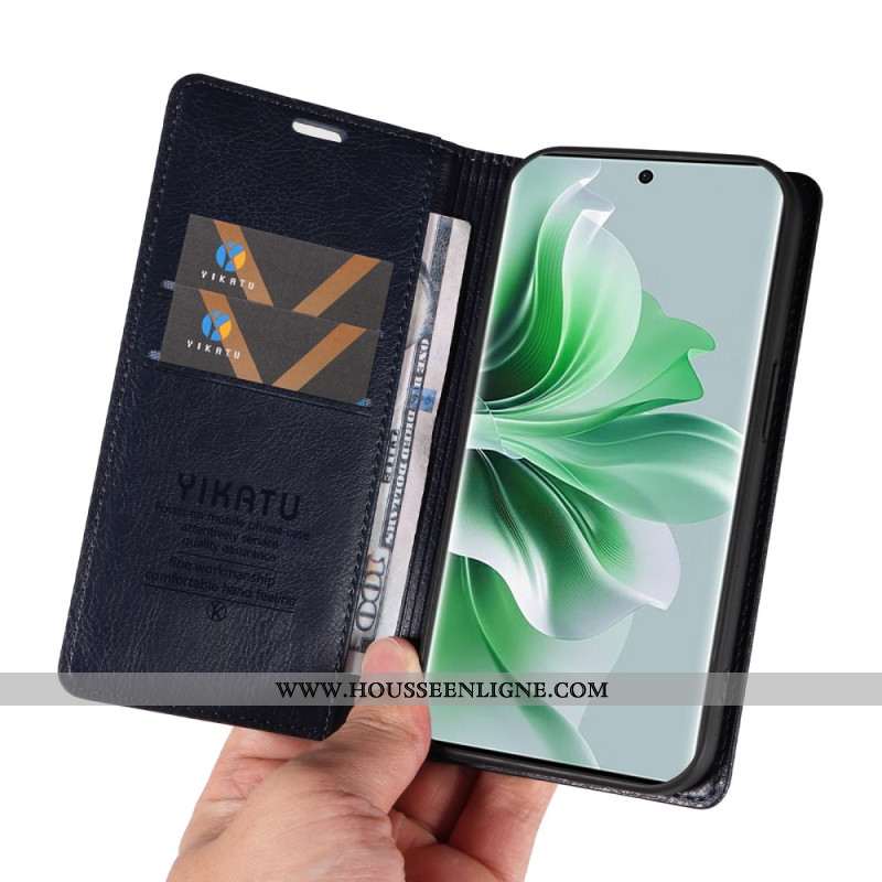 Flip Cover Oppo Reno 11 Pro 5G Vintage YIKATU