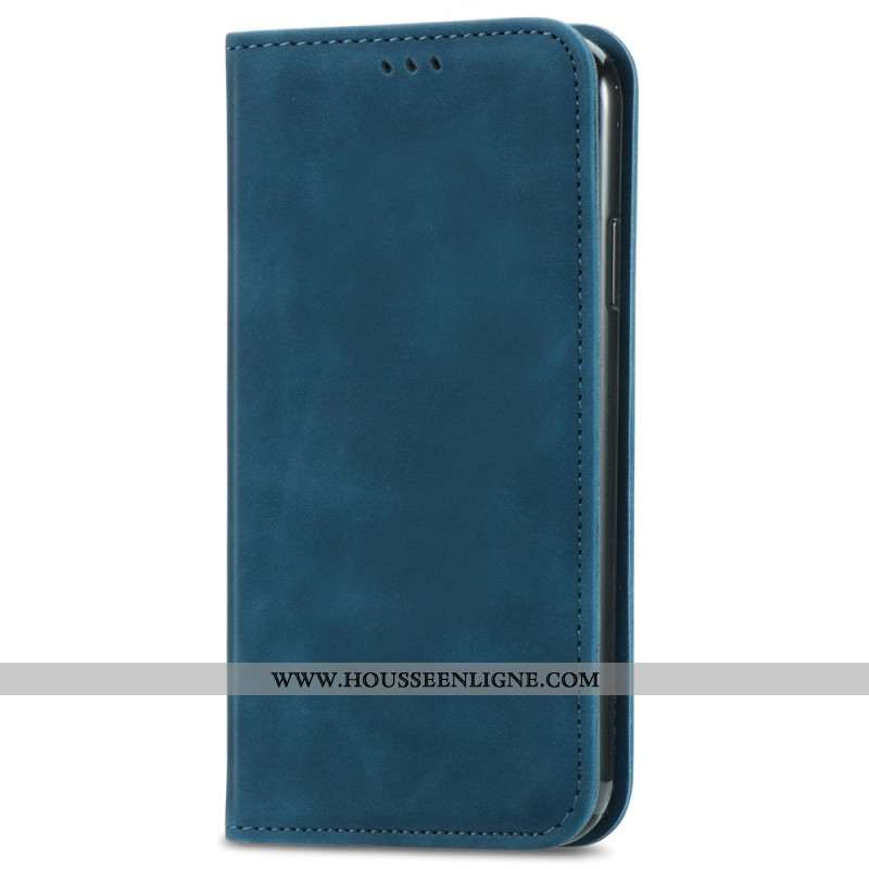 Flip Cover Oppo Reno 12 5G Effet Daim