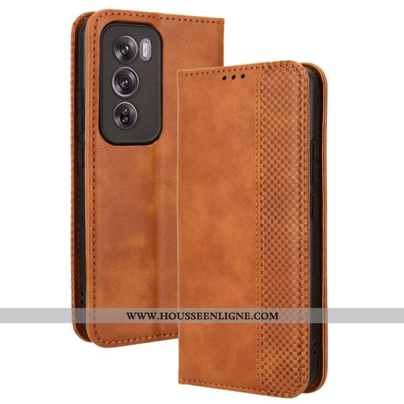 Flip Cover Oppo Reno 12 5G Frise Vintage