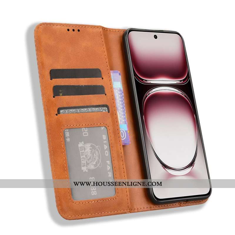 Flip Cover Oppo Reno 12 5G Frise Vintage