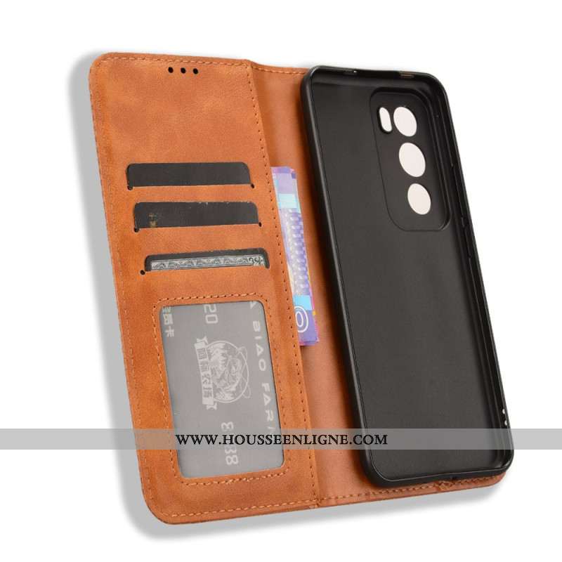 Flip Cover Oppo Reno 12 5G Frise Vintage