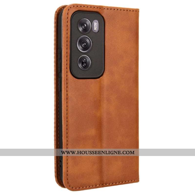 Flip Cover Oppo Reno 12 5G Frise Vintage