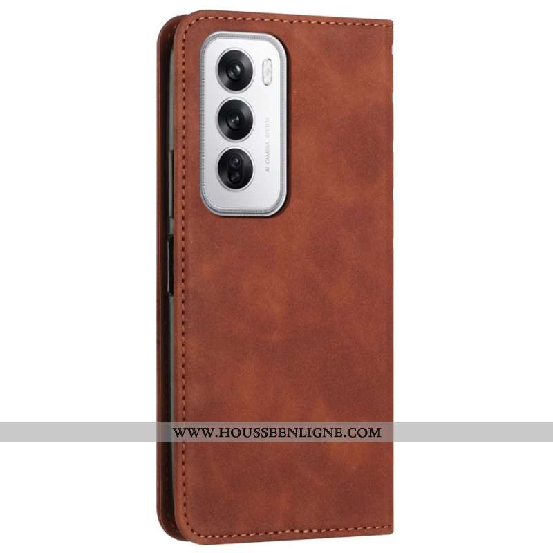 Flip Cover Oppo Reno 12 5G Motif Losanges