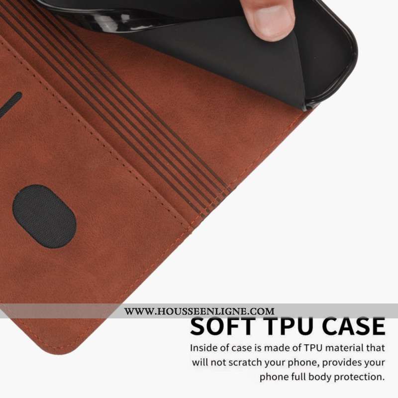 Flip Cover Oppo Reno 12 5G Motif Losanges