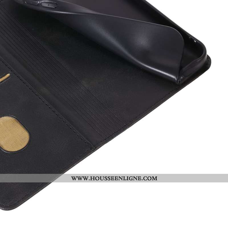 Flip Cover Oppo Reno 12 5G Simili Cuir