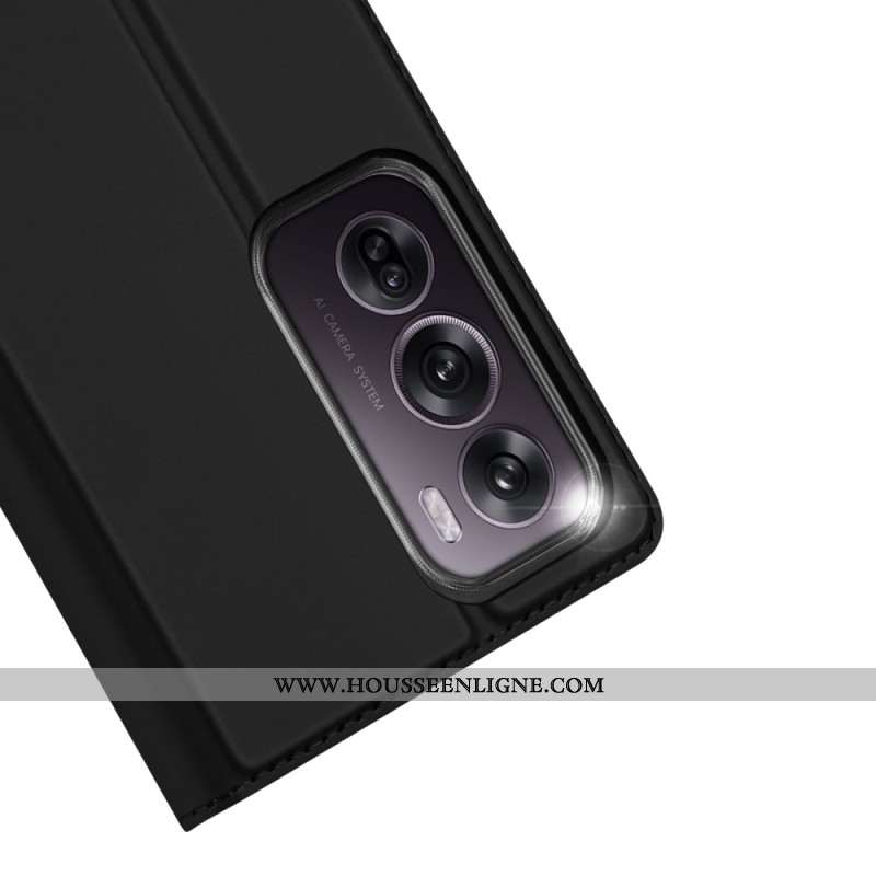 Flip Cover Oppo Reno 12 Pro 5G Skin Pro Series DUX DUCIS