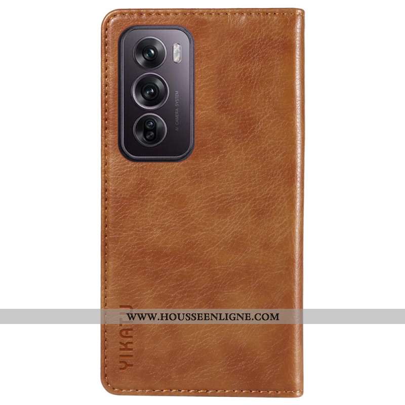 Flip Cover Oppo Reno 12 Pro Vintage YIKATU