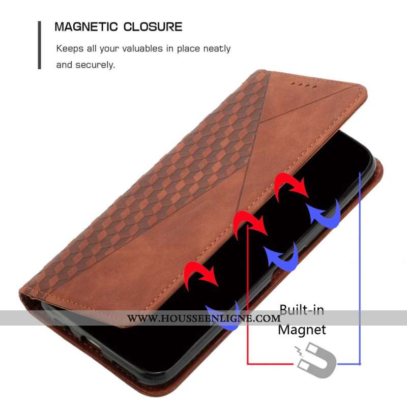 Flip Cover Oppo Reno 12F 5G Cubes