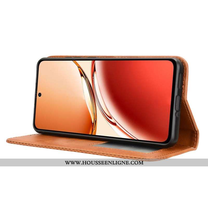 Flip Cover Oppo Reno 12F 5G Frise Vintage